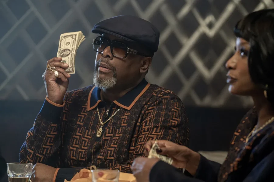 Wendell Pierce & Erika Woods as 'Snaps' and 'Pop' Raising Kanan Season 4