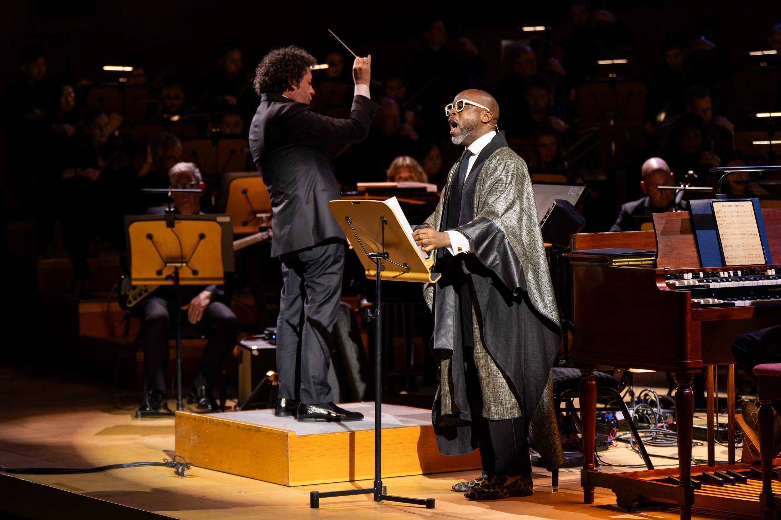Gustavo Dudamel conducts Carlos Simon&rsquo;s &ldquo;Good News Mass&rdquo; featuring Marc Bamuthi Joseph.