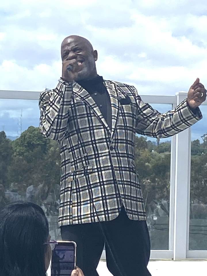 Singer Adam Aejaye Jackson