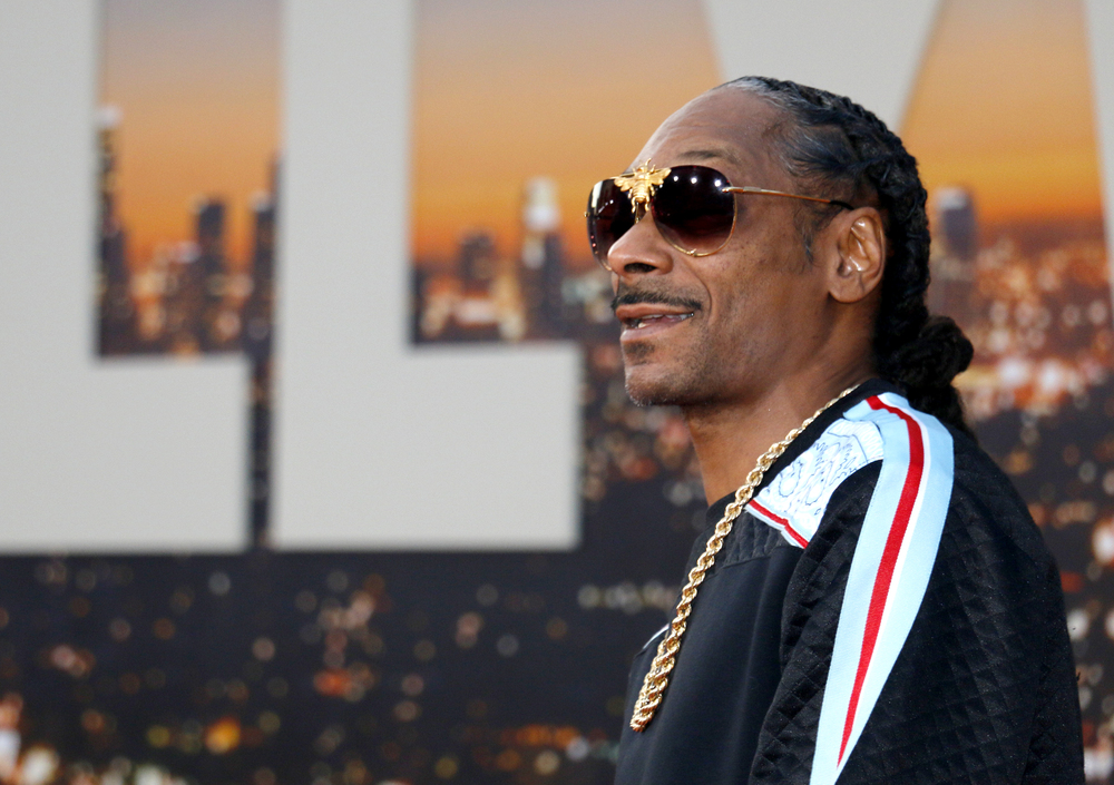 rapper Snoop Dogg at move premiere