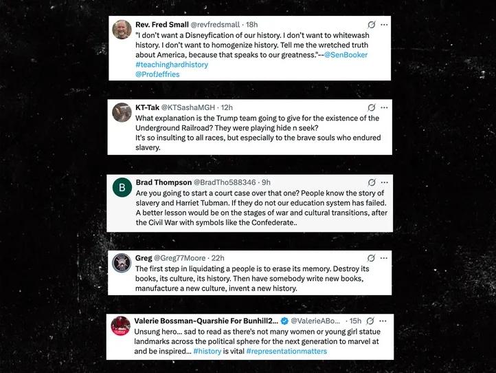 Harriet Tubman NPS comments