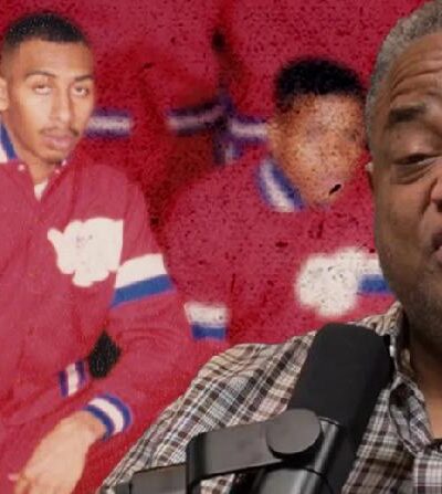 Jason Whitlock with WSSU B-ball player Stephen A Smith
