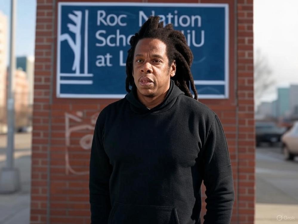 Student&rsquo;s Future Changed by Jay-Z's Roc Nation School Text // Jay-Z (Roc Nation School at LIU) - via Grok AI