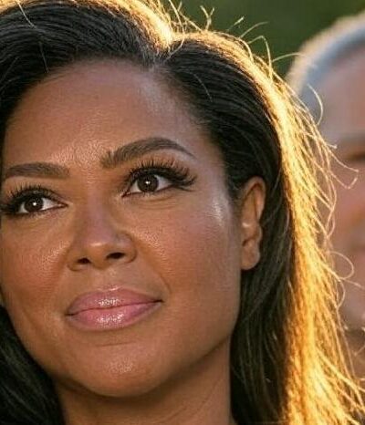 Kenya Moore with Andy Cohen (in background) - via Grok AI