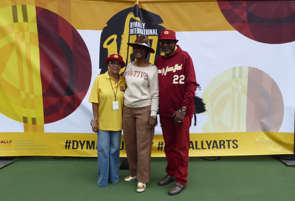 Kim Benoit, Supervisor Holly J. Mitchell and Dr. Anthony Samad: Photo Credit, Ricky Richardson 