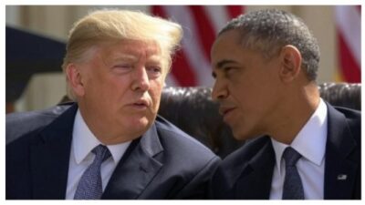 Trump and Obama