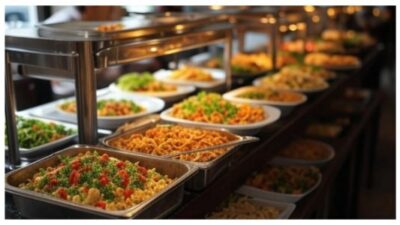 all you can eat buffet at restaurant