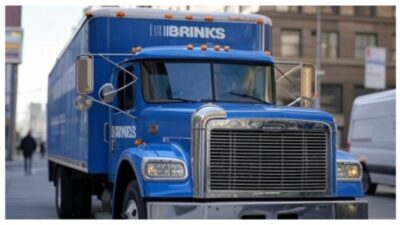 Brinks armored truck