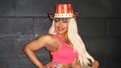 Phaedra Parks' cowboy dance - IG screenshot