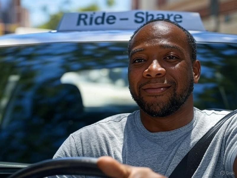 Ride-Share driver - via Grok AI