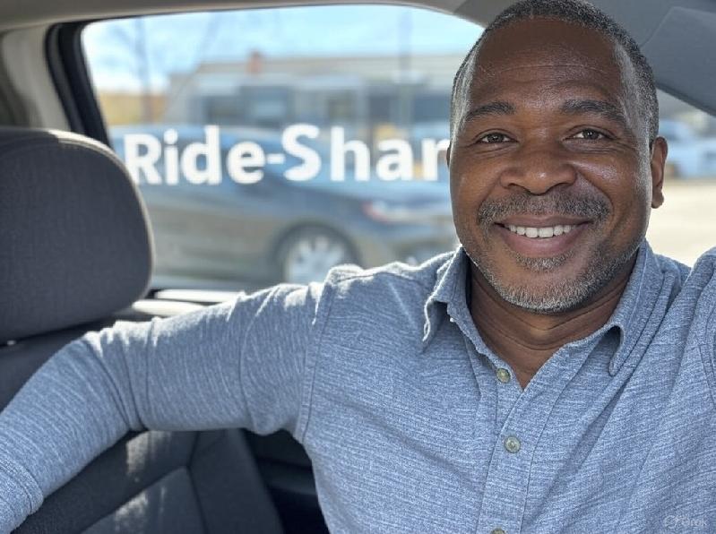 California Rideshare Drivers Demand Union Rights // Ride-Share driver - via Grok AI