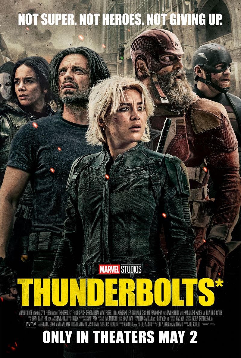 In Early 'Thunderbolts' Screening, Gabrielle Byndloss Shines // Thunderbolts poster (courtesy of Marvel Studios)