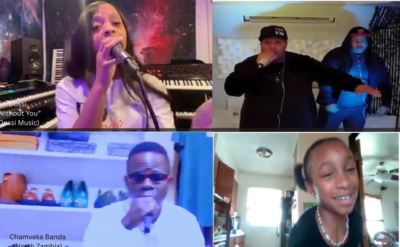 Dossi, AngelicVoices with Asim, Kah'nah and Chamveka Banda.