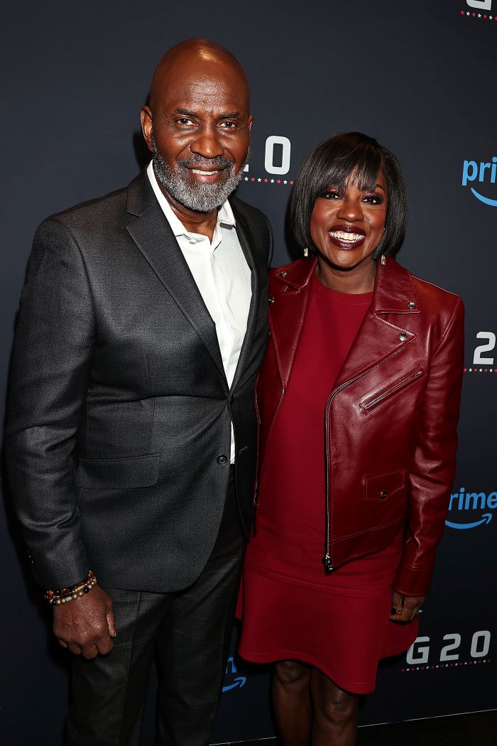 Viola Davis Shines in 'G20' Thriller on Prime Video April 10 // Viola and husband Julius Tennon (photo courtesy of Amazon Prime)