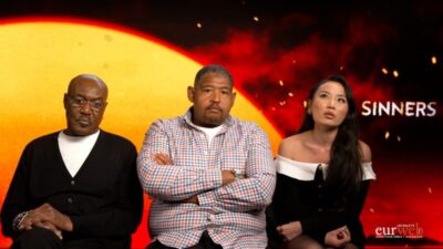 'Sinners' Cast - Delroy Lindo, Omar Benson and Li Jun Li