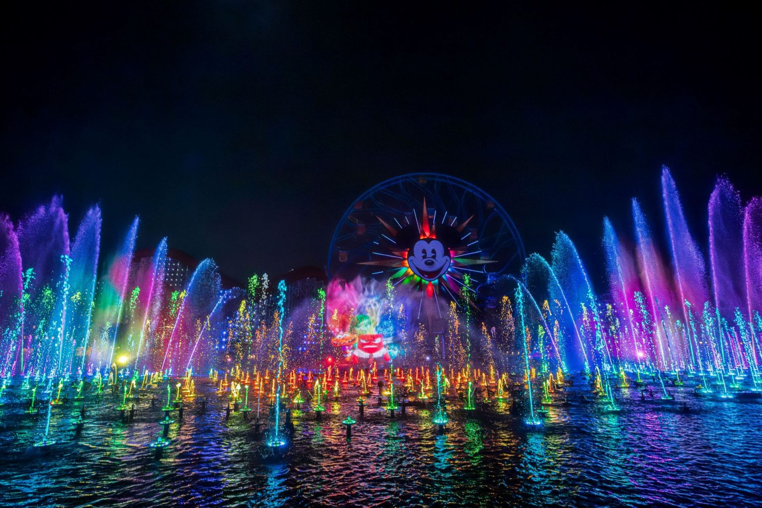 &ldquo;World of Color Happiness!&rdquo; at Disney California Adventure Park (Disney 2025)