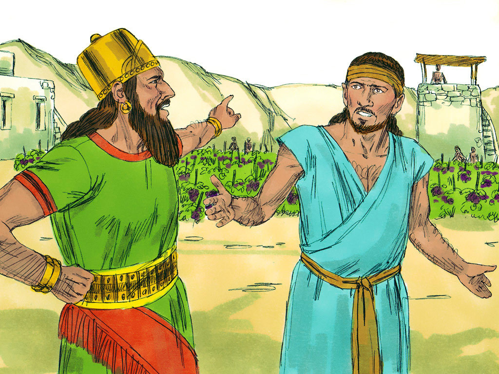 California Wildfires Echo Historic Racism // King Ahab and Naboth (Online free image)
