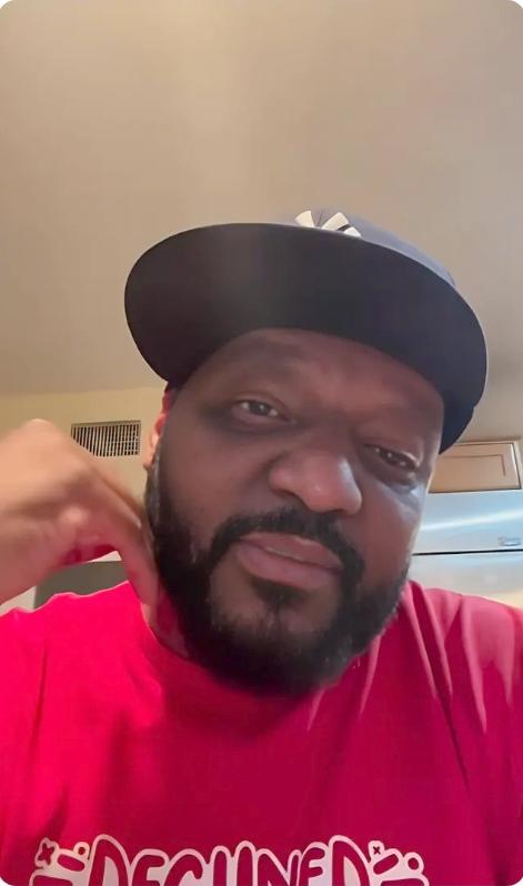 Aries Spears Shows Serious Side at Mad TV Reunion // Aires Spears - Instagram screenshot