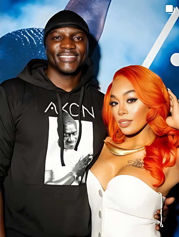 Amirah Iman-Thiam and Akon - via Instagram