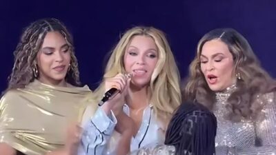 Blue Ivy Beyonce Rumi and Tina - TikTok screenshot