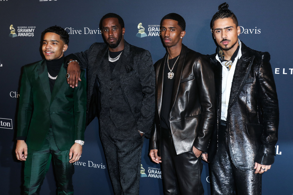 Sean Combs/Diddy with this sons