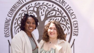 Diana Lemon and Lauren Green of Ossining (photo courtesy of ocgdlc.org.)