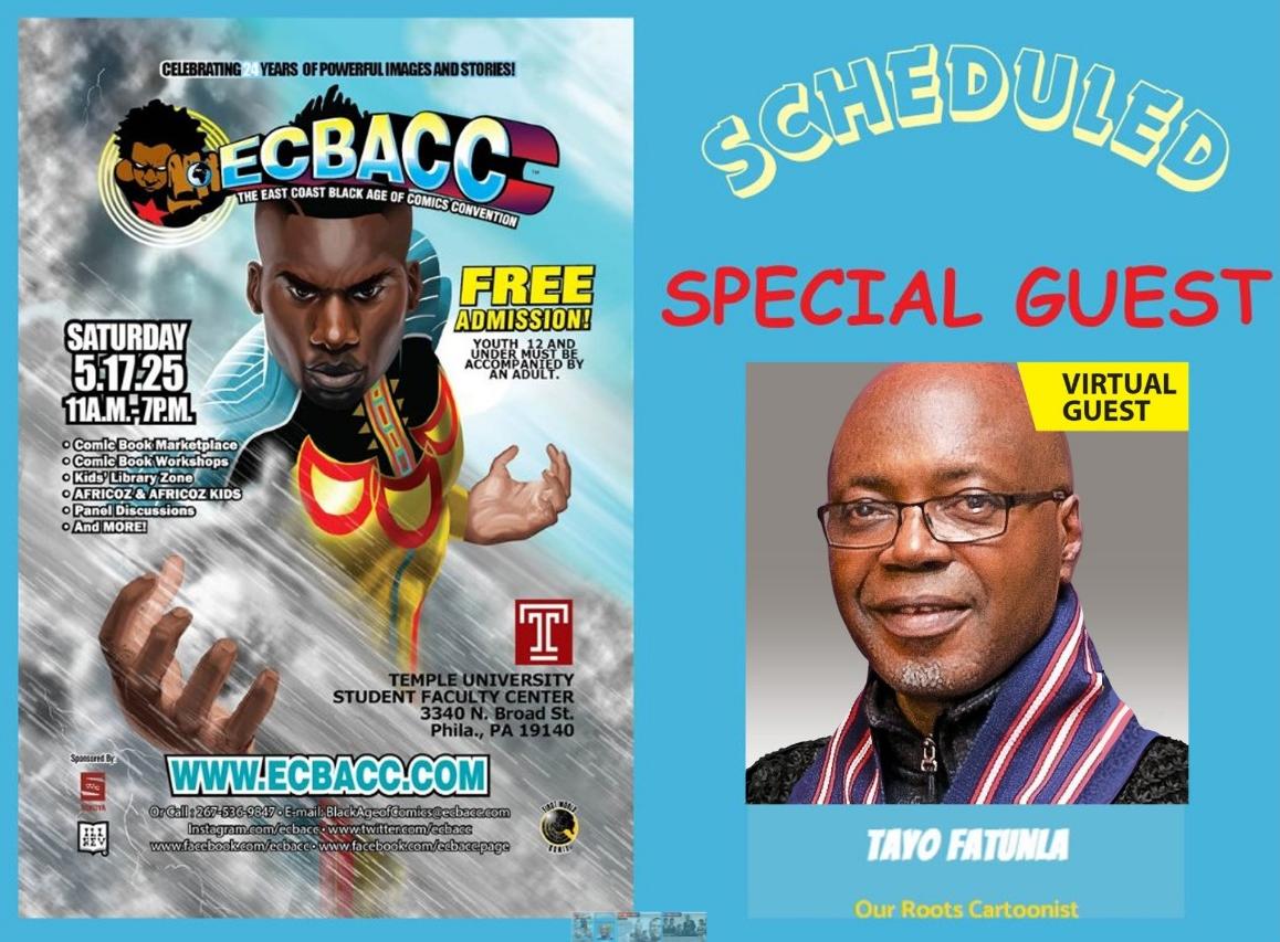 East Coast Black Age of Comics Convention - TAYO Fatunla