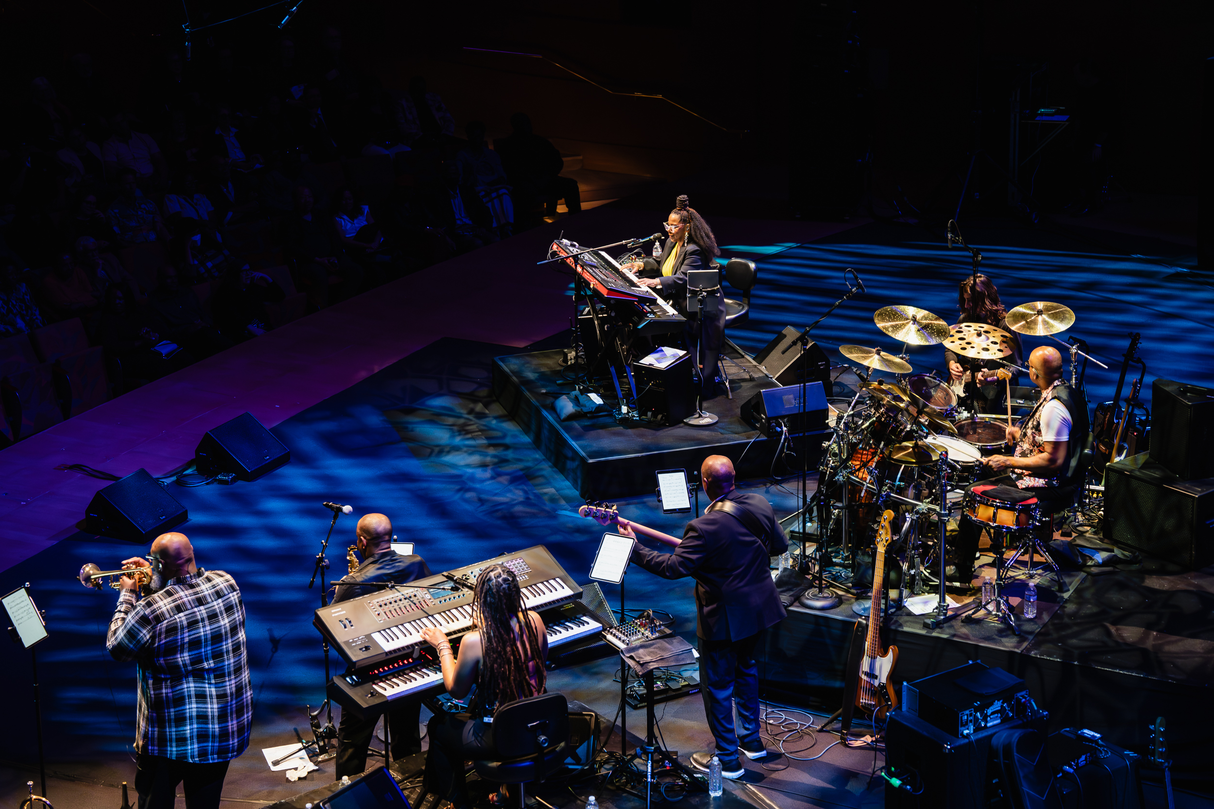 Patrice Rushen Shines at Walt Disney Concert Hall // The Patrice Rushen Hits Band