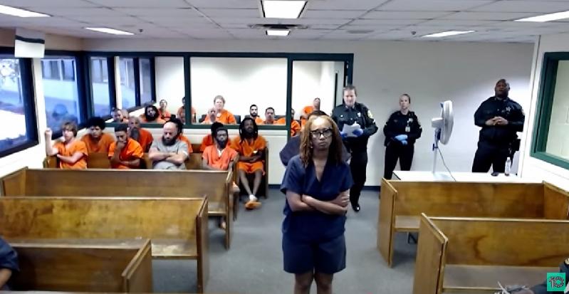 Assistant Principal At Florida-based Middle school Arrested // Dr. Keiva Lark - screenshot