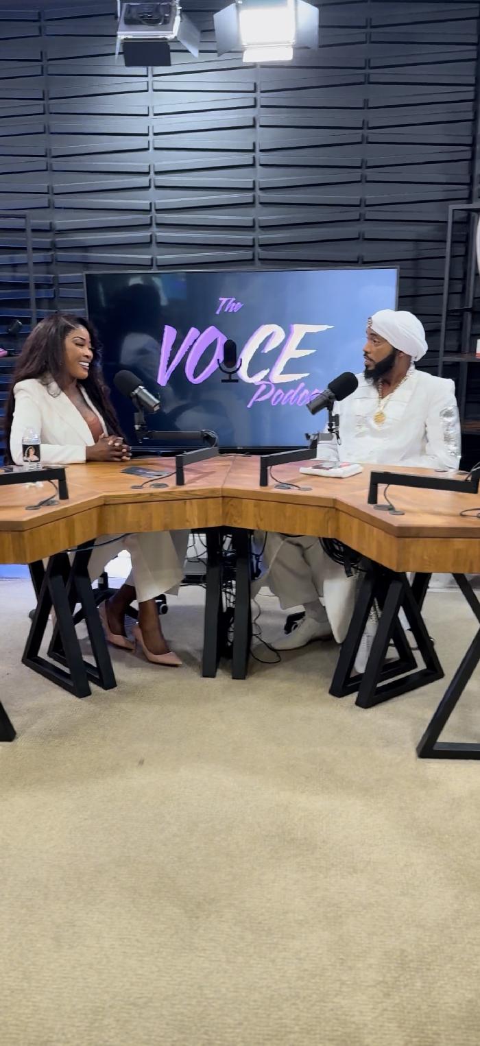 Miranda Walker and King YAHWEH on The Voice Podcast