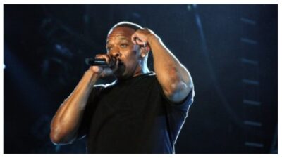 Dr Dre on stage
