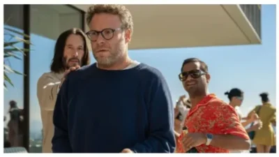 Keanu Reeves and Seth Rogen Shine in First Teaser for Aziz Ansari&rsquo;s 'Good Fortune'
