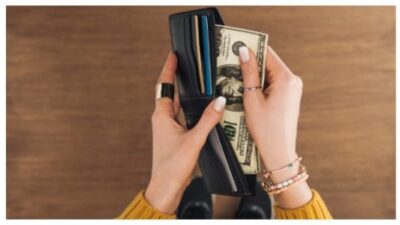 cash in wallet