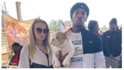 Hannah Cobb. her boyfriend, Telvin Osborne.