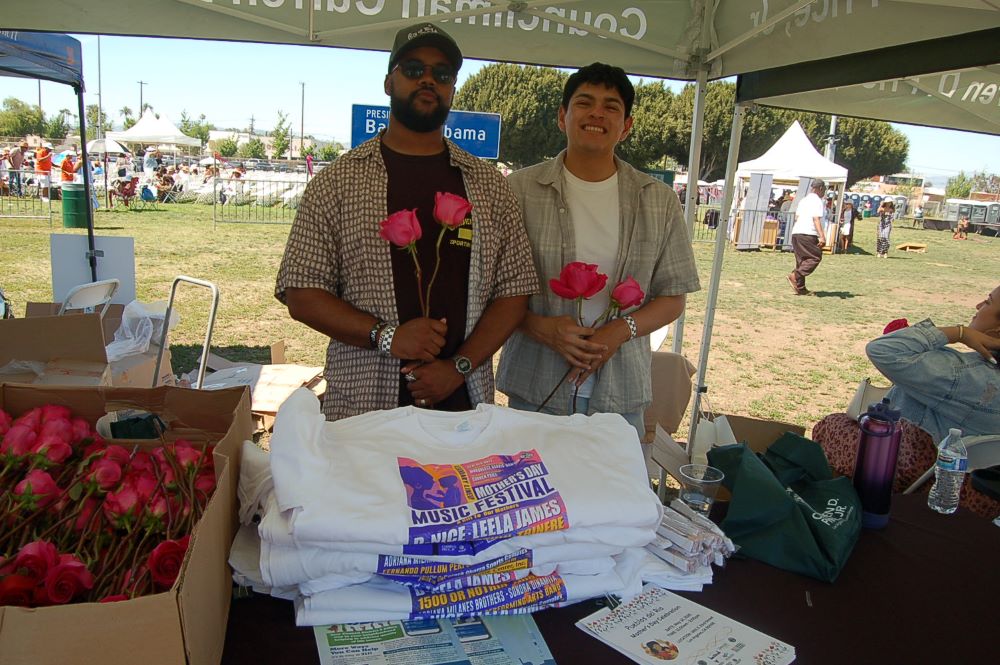 L.A. Hosts First Mother&rsquo;s Day Music Festival for Awareness Rose and Festival T-shirt giveaway: Photo Credit, Ricky Richardson