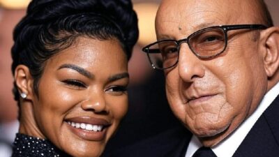 Teyana Taylor and Clive Davis - via Grok AI