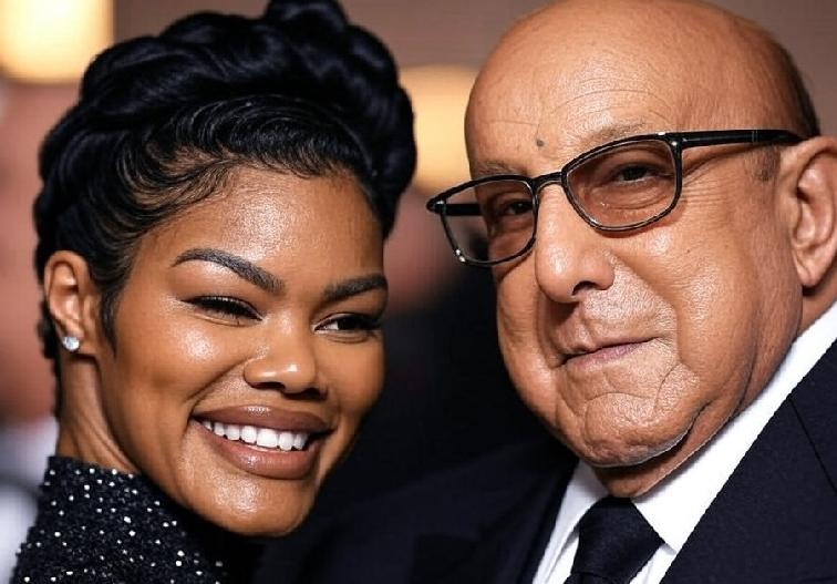 Teyana Taylor and Clive Davis - via Grok AI