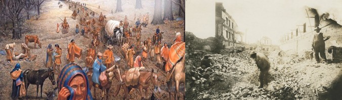 Trail of Tears and Tulsa Massacre