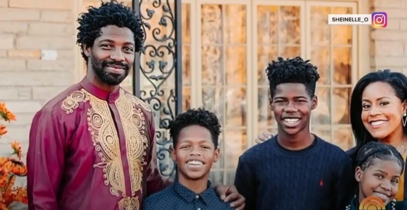 Sheinelle Jones&rsquo; Husband Uche Ojeh Dies at 45 // Uche Ojeh and Sheinelle Jones and kids - screenshot via Instagram