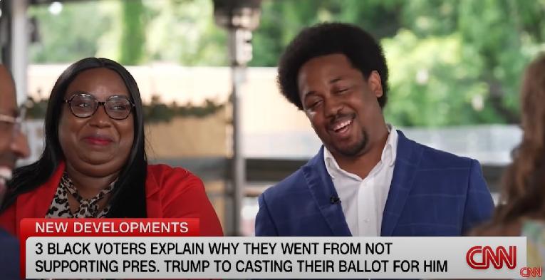 Black Trump Voters Explain 2025 Support in CNN Interview // Van Jones and Black Trump Voters - screenshot
