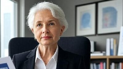 White Woman Business Exec who Benefitted from DEI - via Grok AI