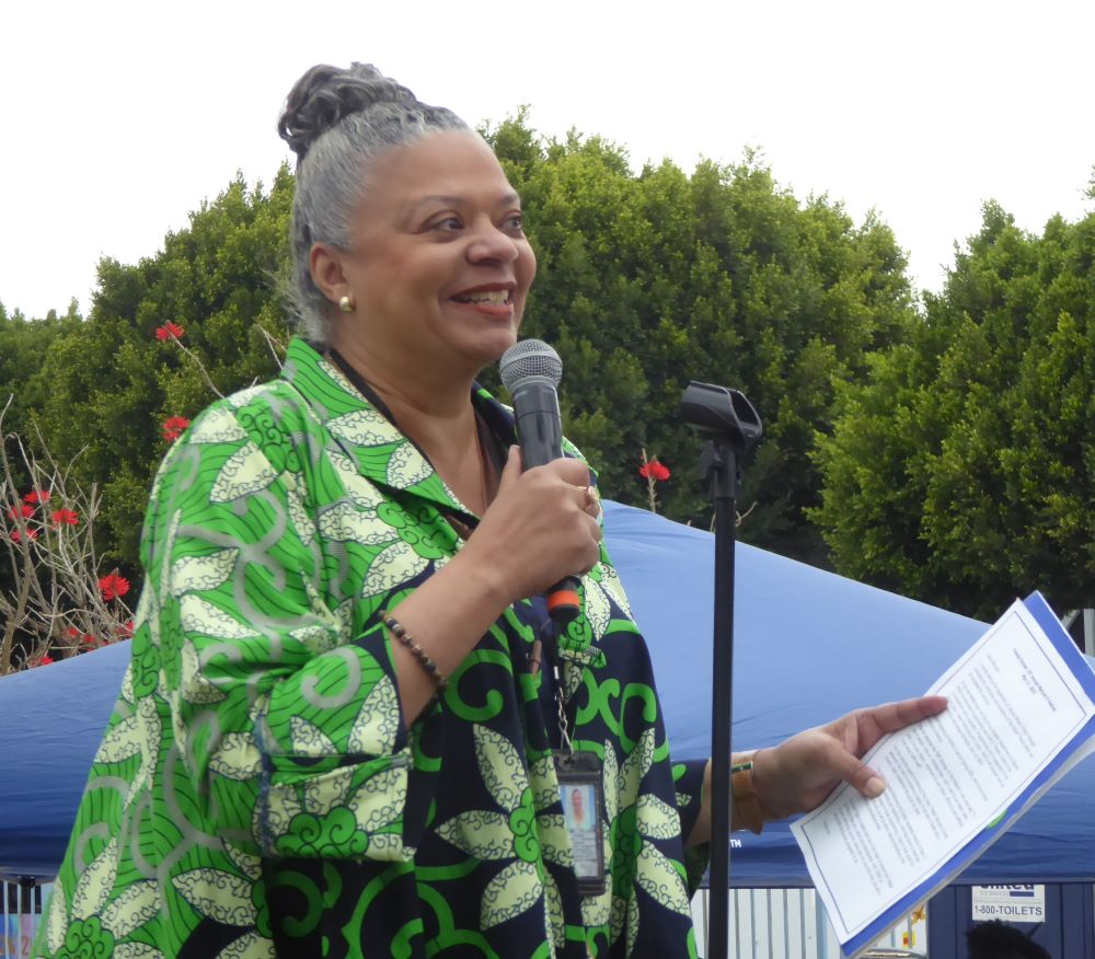 L.A. Honors Malcolm X’s 100th Birthday With Street Dedication // Yvonne Farrow: Photo Credit, Ricky Richardson
