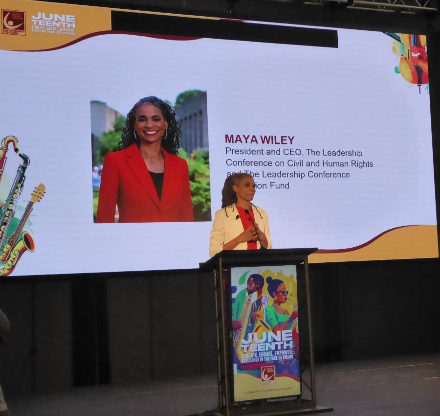 Maya Wiley: Photo Credit, Ricky Richardson