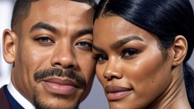 Aaron Pierre and Teyana Taylor / via Grok AI