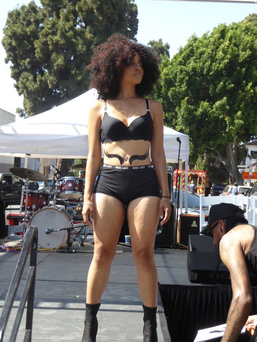 Leimert Park Hosts Epic Juneteenth Celebration // Body Art by John Born: Photo Credit, Ricky Richardson