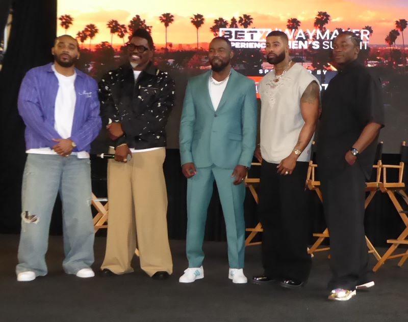 Brian "B-Mac" McIntosh, David Banner, Michael Jai White, Skyh Black and Derek Luke: Photo Credit, Ricky Richardson 