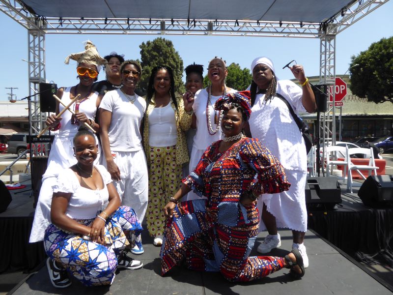 Councilwoman Heather Hutt and S.H.I.N.E Muwasi: Photo Credit, Ricky Richardson