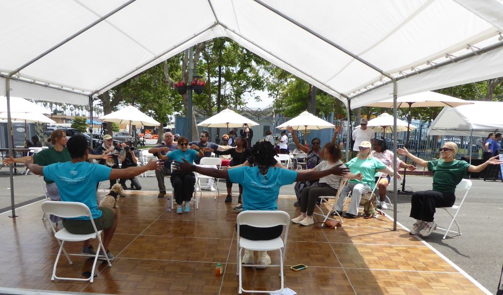 Arts in the Park: Wellness Through Dance // Dancing Through Life Class: Photo Credit, Ricky Richardson