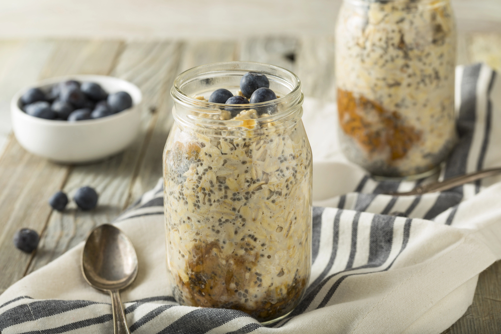 Healthy Homemade Overnight Oats Oatmeal