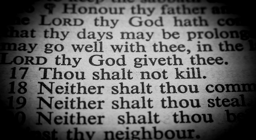 The ten commandments 